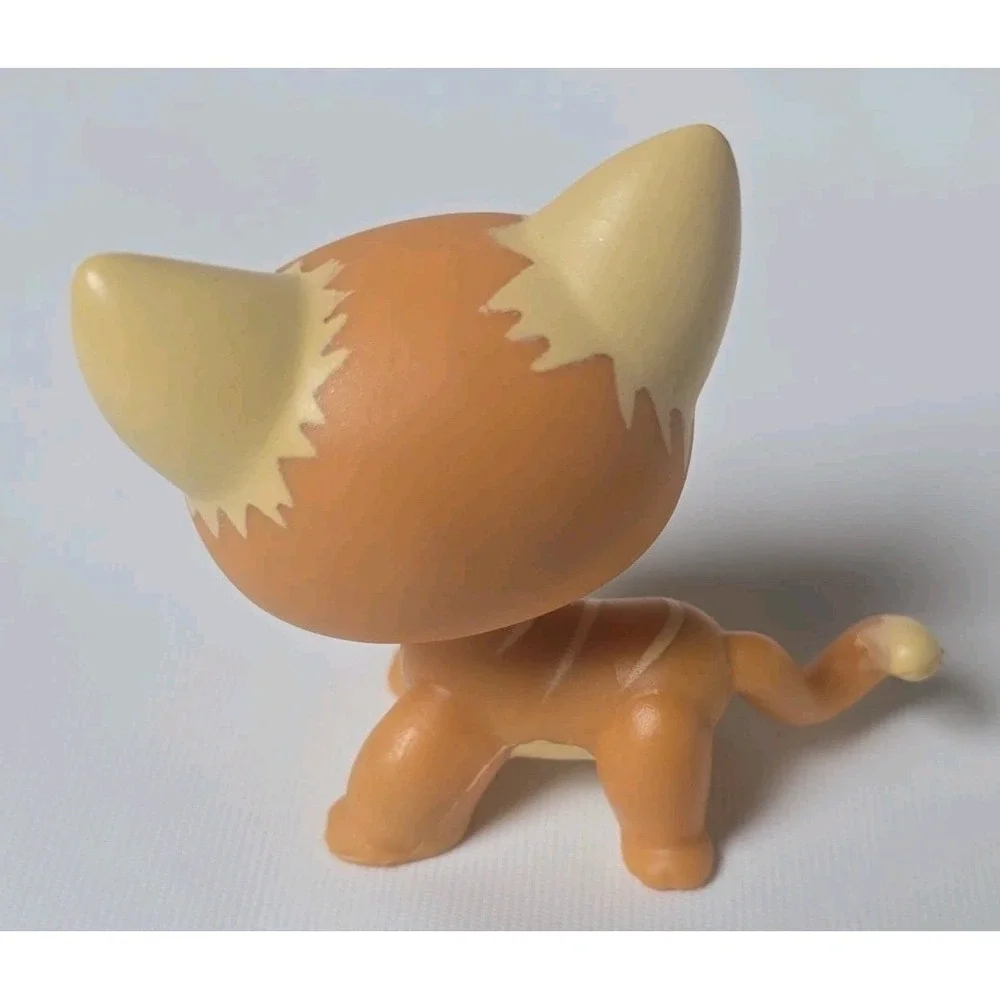 LPS No # Puzzle Shorthair Cat Blue Sportiest Eyes Littlest Pet Shop Hasbro 2006